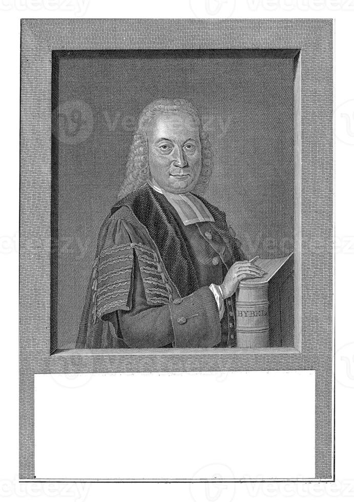 portrait de Carolus Segaar, leendert brasseur, après anonyme, 1775 - 1785 photo