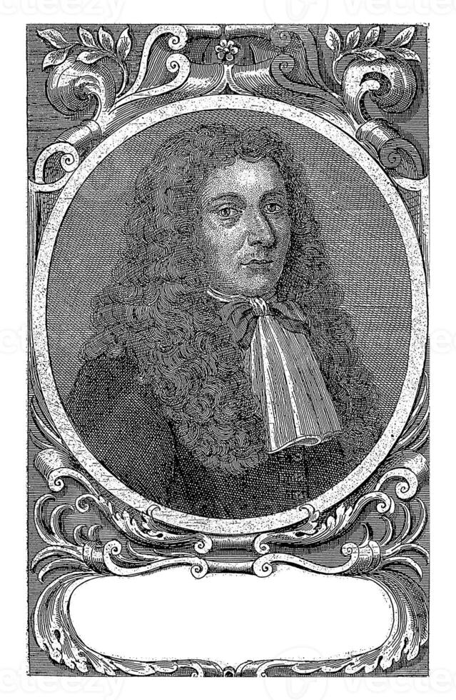 portrait de cornélis bontékoe, Georges Paul busch, 1722 photo