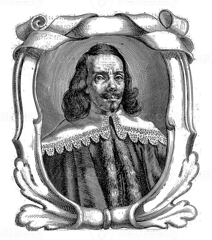 portret van Paulo furetti, giacomo piccini, 1647 photo