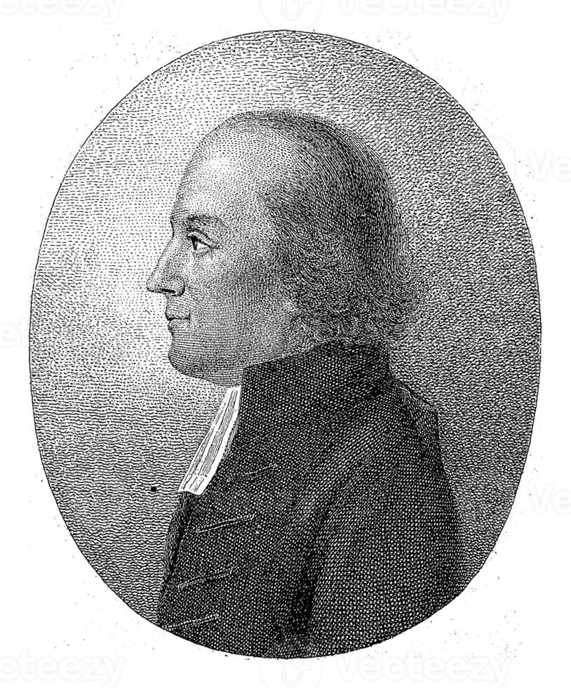 portrait de Jan van der roest, renier vins je, 1779 - 1816 photo