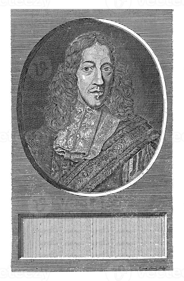 portrait de cornélis de esprit, Pierre van pistolet, 1672 - 1731 photo