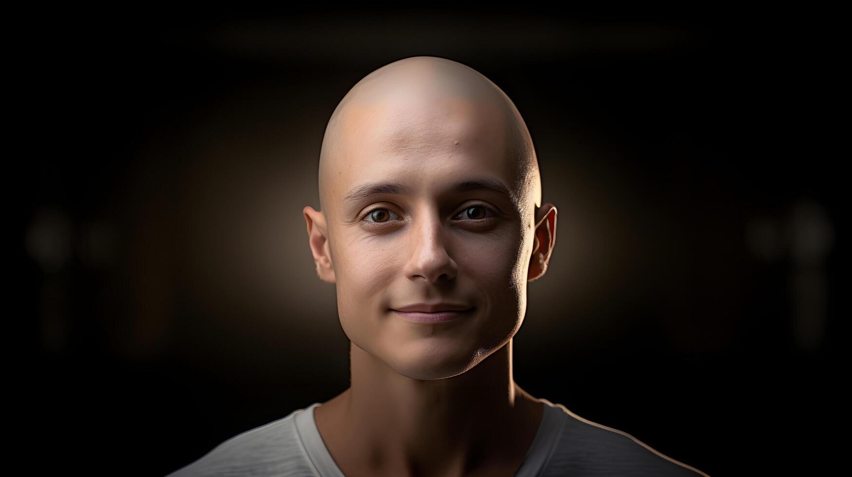 ai généré une moment de réflexion sur monde cancer jour, visages rempli avec espérer à bats toi contre cancer. ai généré photo