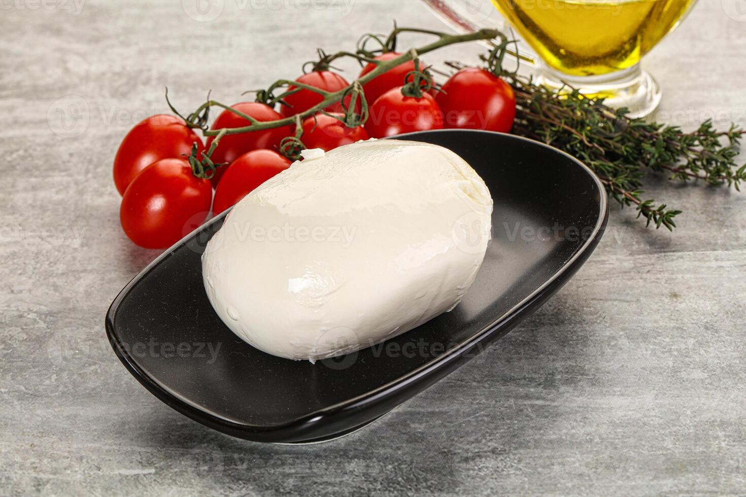 rond mozzarella Jeune fromage Balle photo