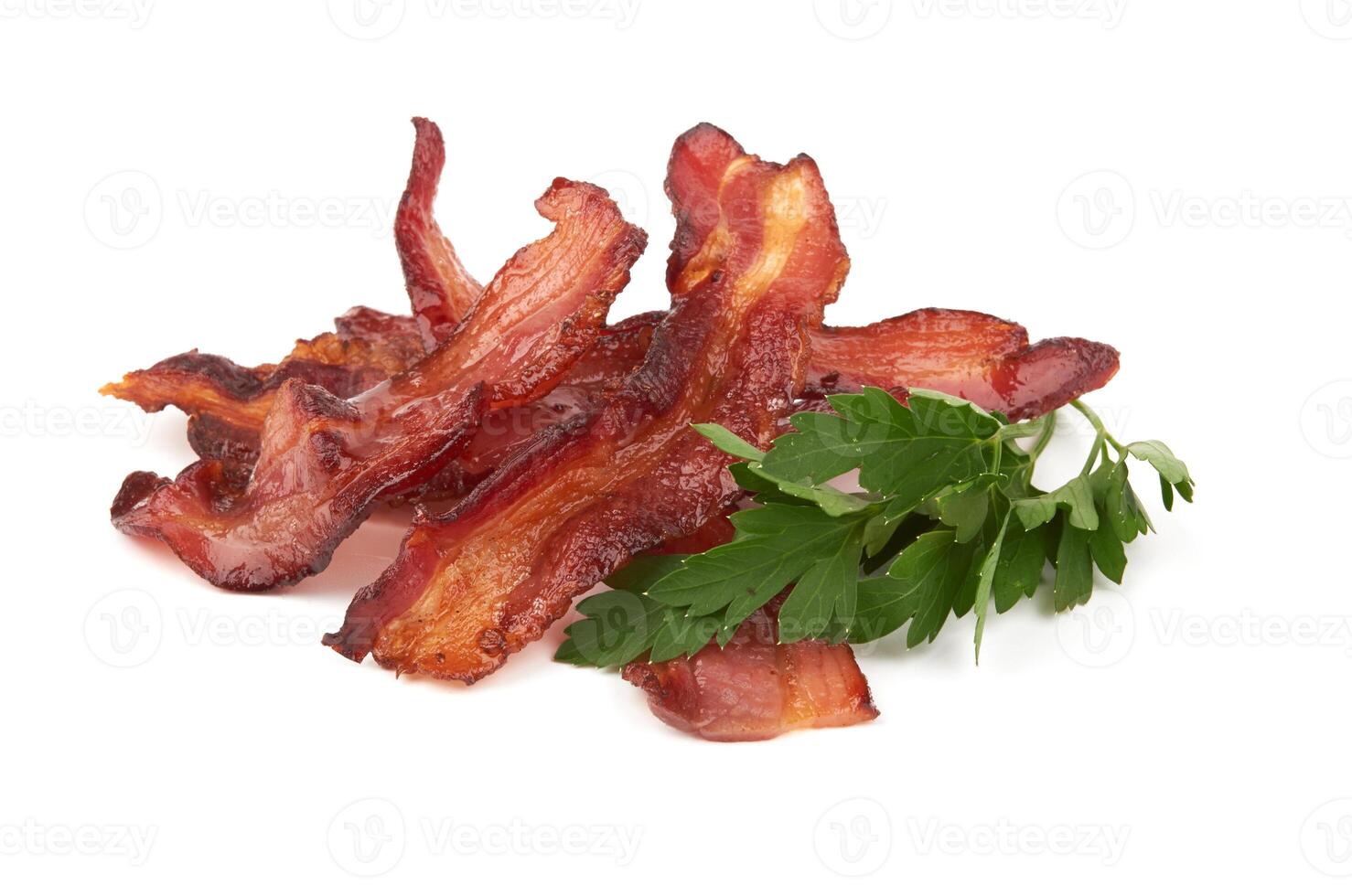 cuit tranches de Bacon photo