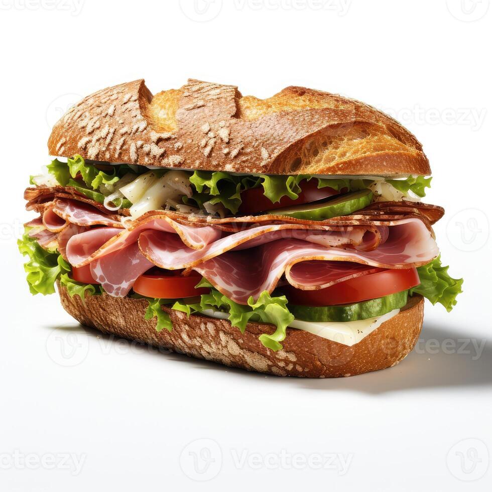 ai généré pain sandwich nourriture photo