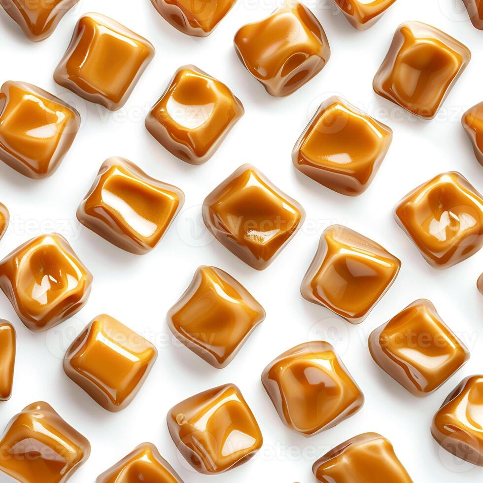 ai généré modèle de caramel bonbons photo