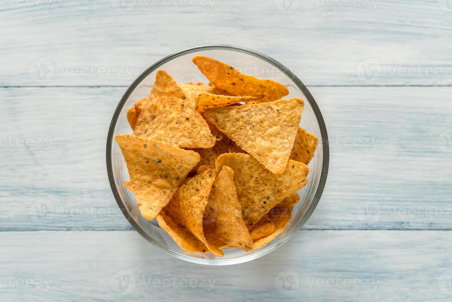 Nachos dans le verre bol photo