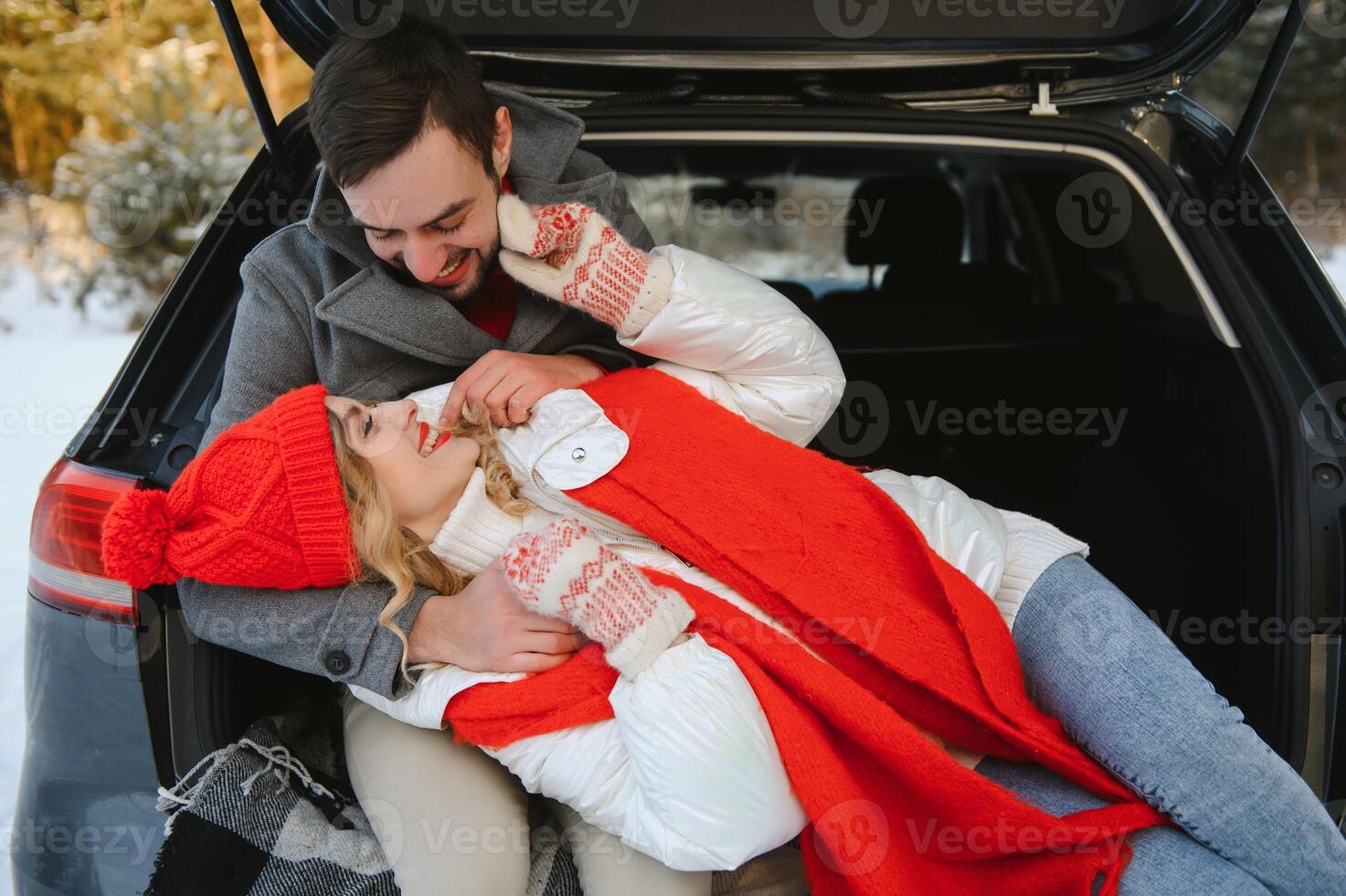 hiver neige couple l'amour récit photo