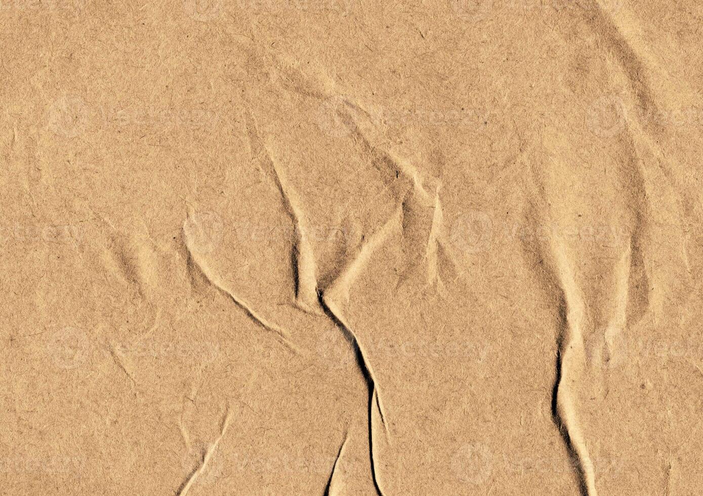 froissé marron kraft papier texture bannière Contexte photo