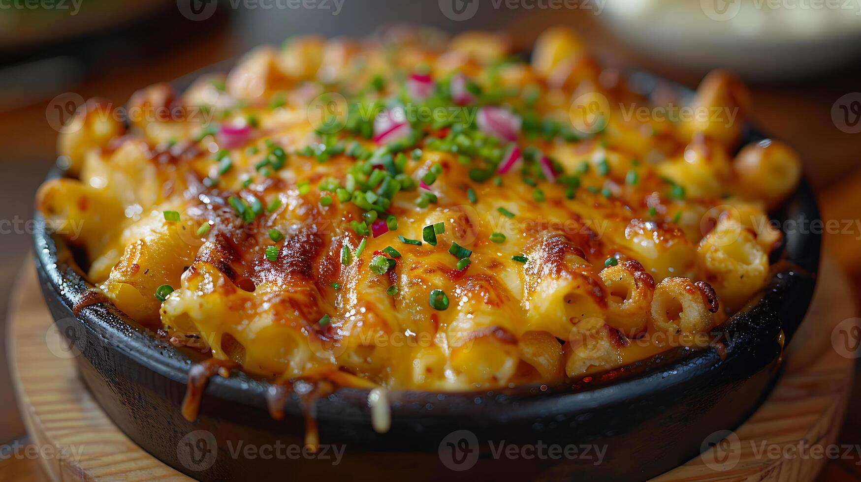 ai généré fromage frites dans une bol photo