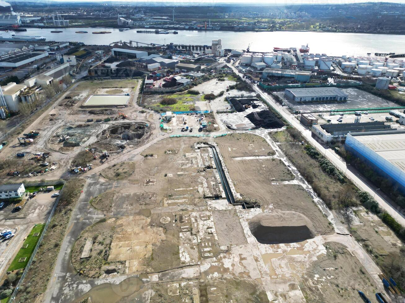 magnifique vue de dagenham Londres ville de Angleterre uni Royaume. Mars 2ème, 2024 photo