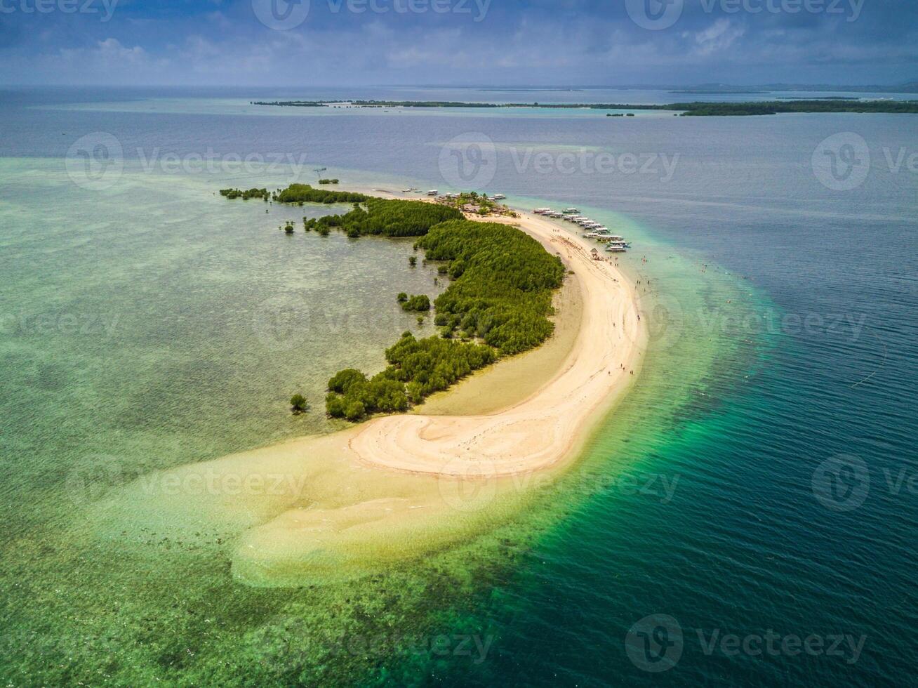 magnifique paysage de Palawan, philippines photo