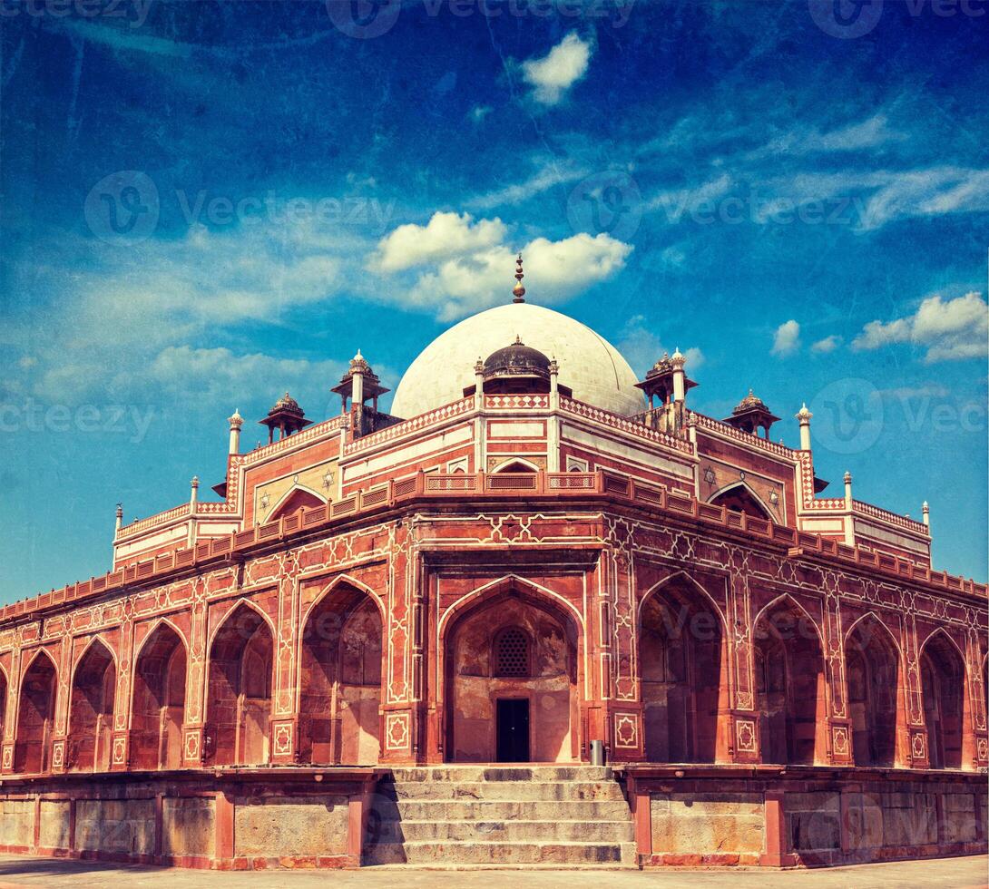 la tombe de humayun. delhi, inde photo