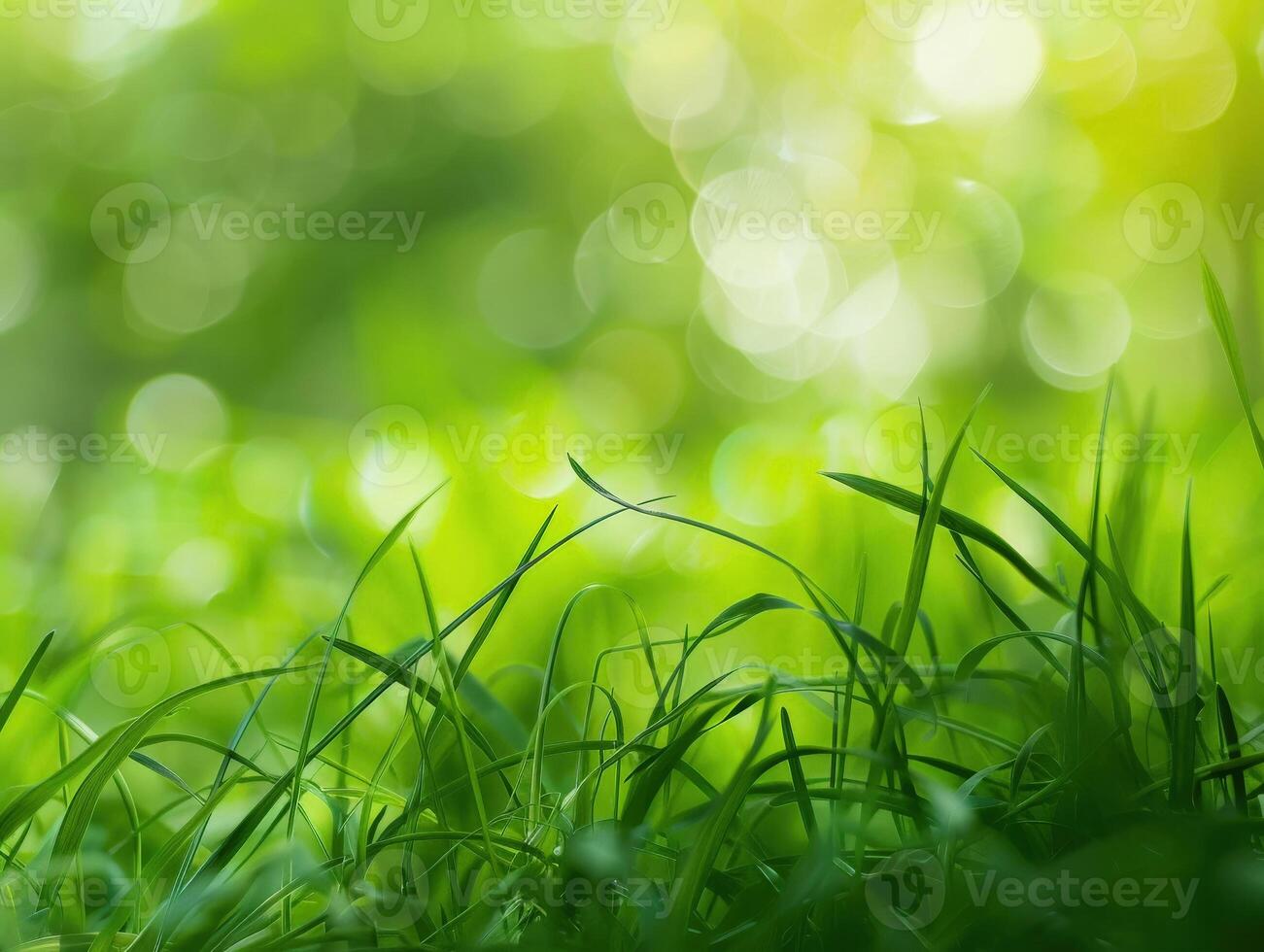 ai généré vert la nature Contexte photo