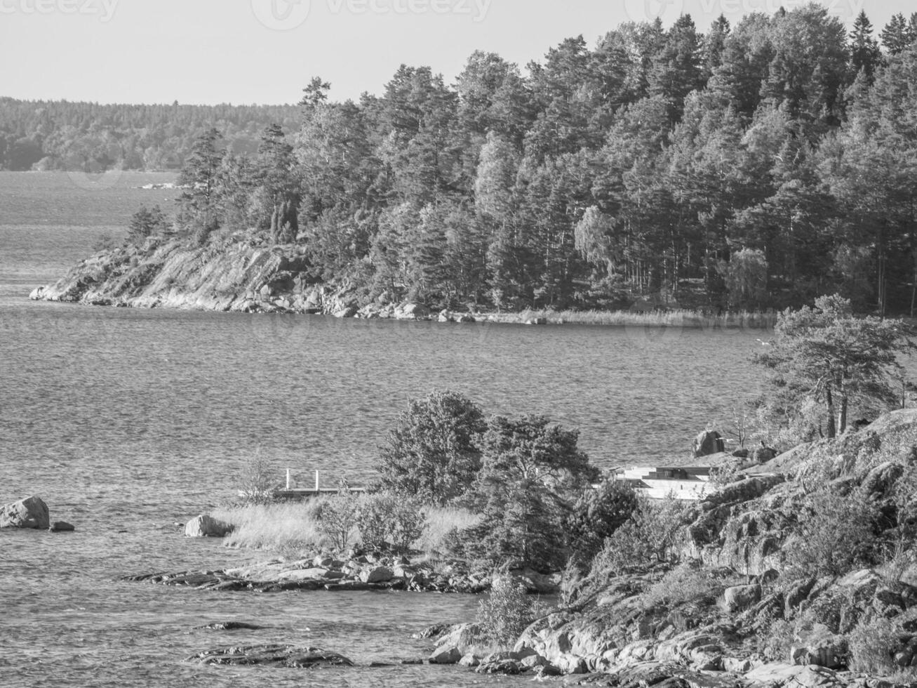 mer baltique en suède photo