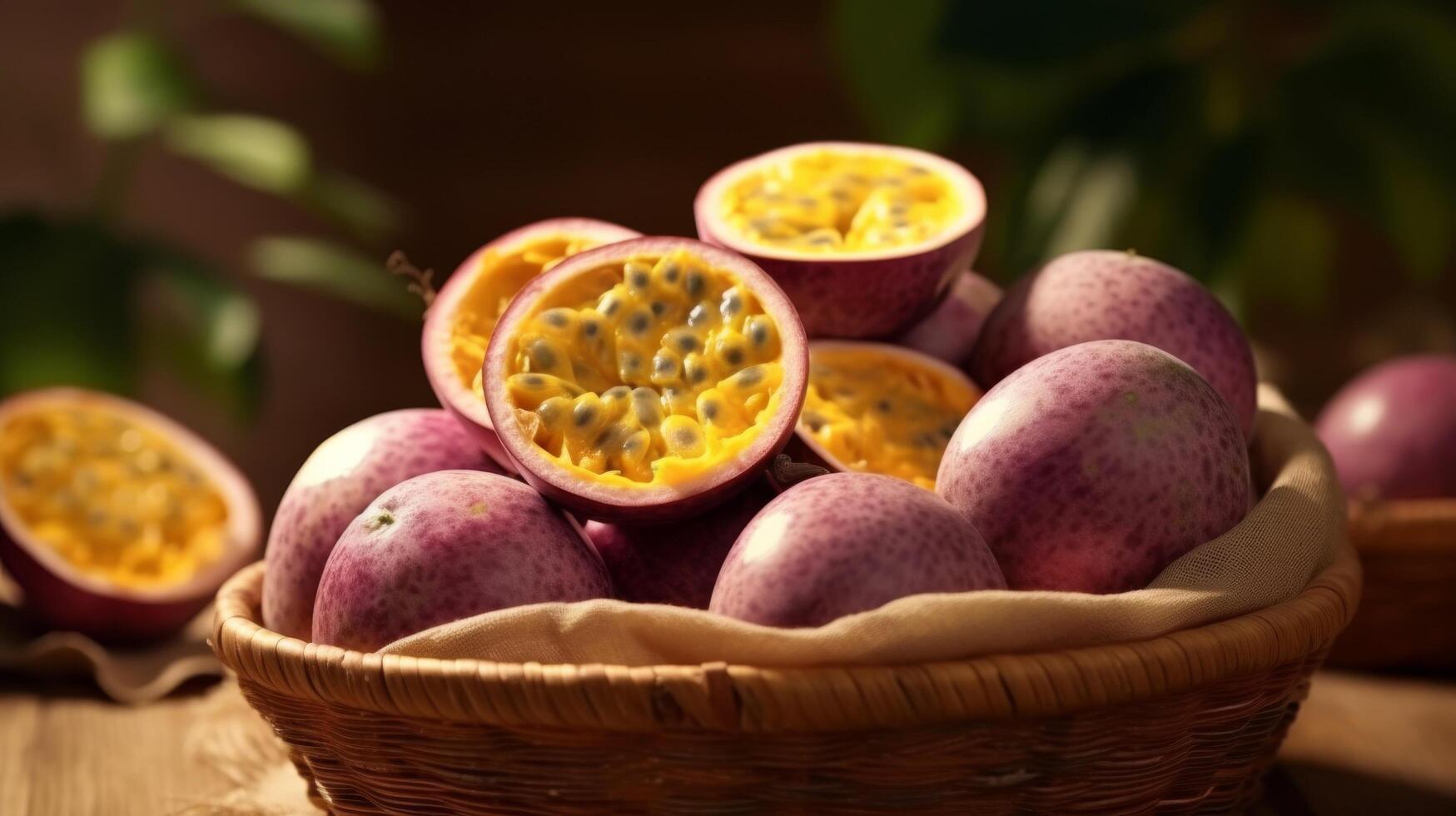 ai généré doux pastels Cadre tranché passion des fruits photo