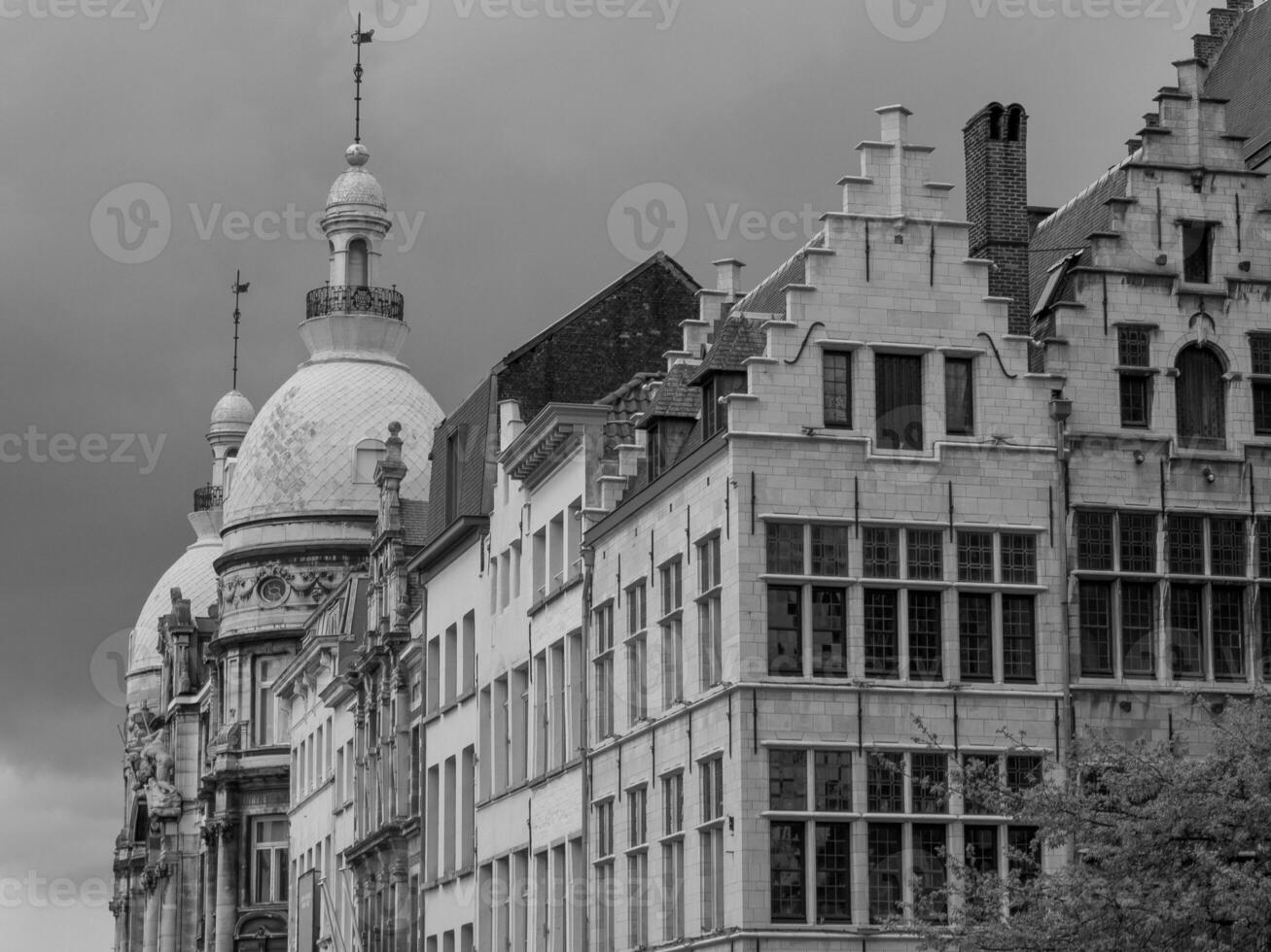 Anvers ville dans Belgique photo