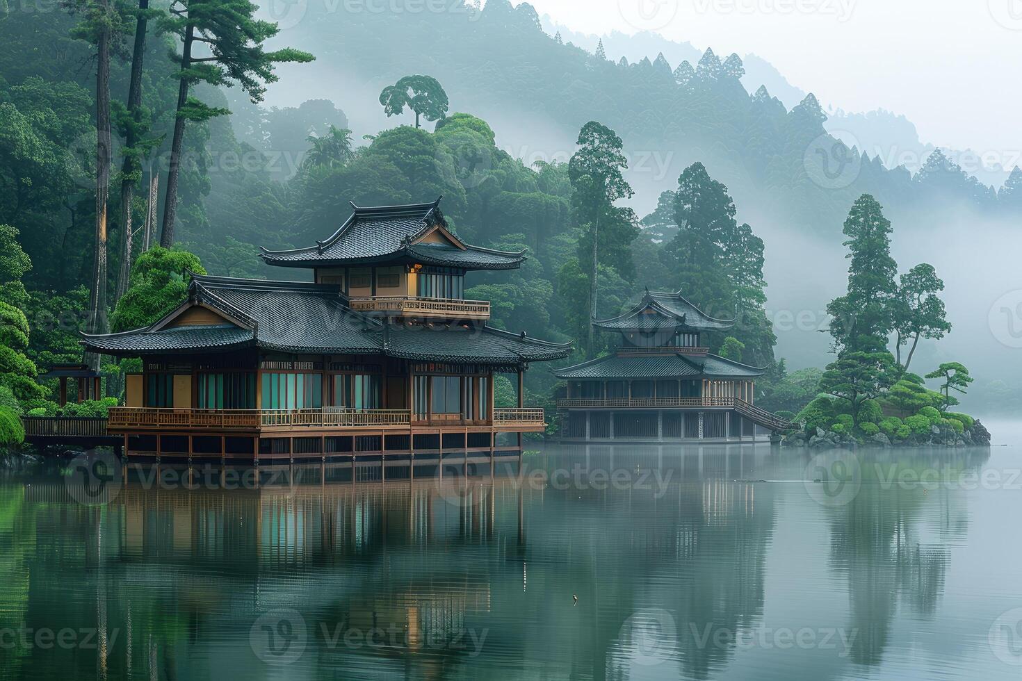 ai généré magnifique paysage paysage la nature professionnel la photographie photo