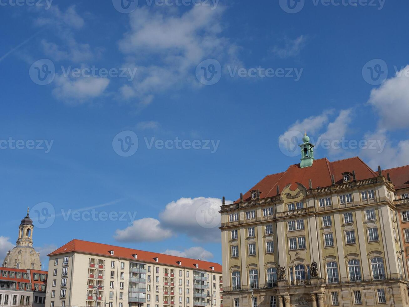 le vieux ville de Dresde photo