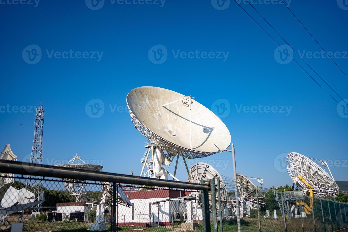 Terre basé astronomique radio télescope photo