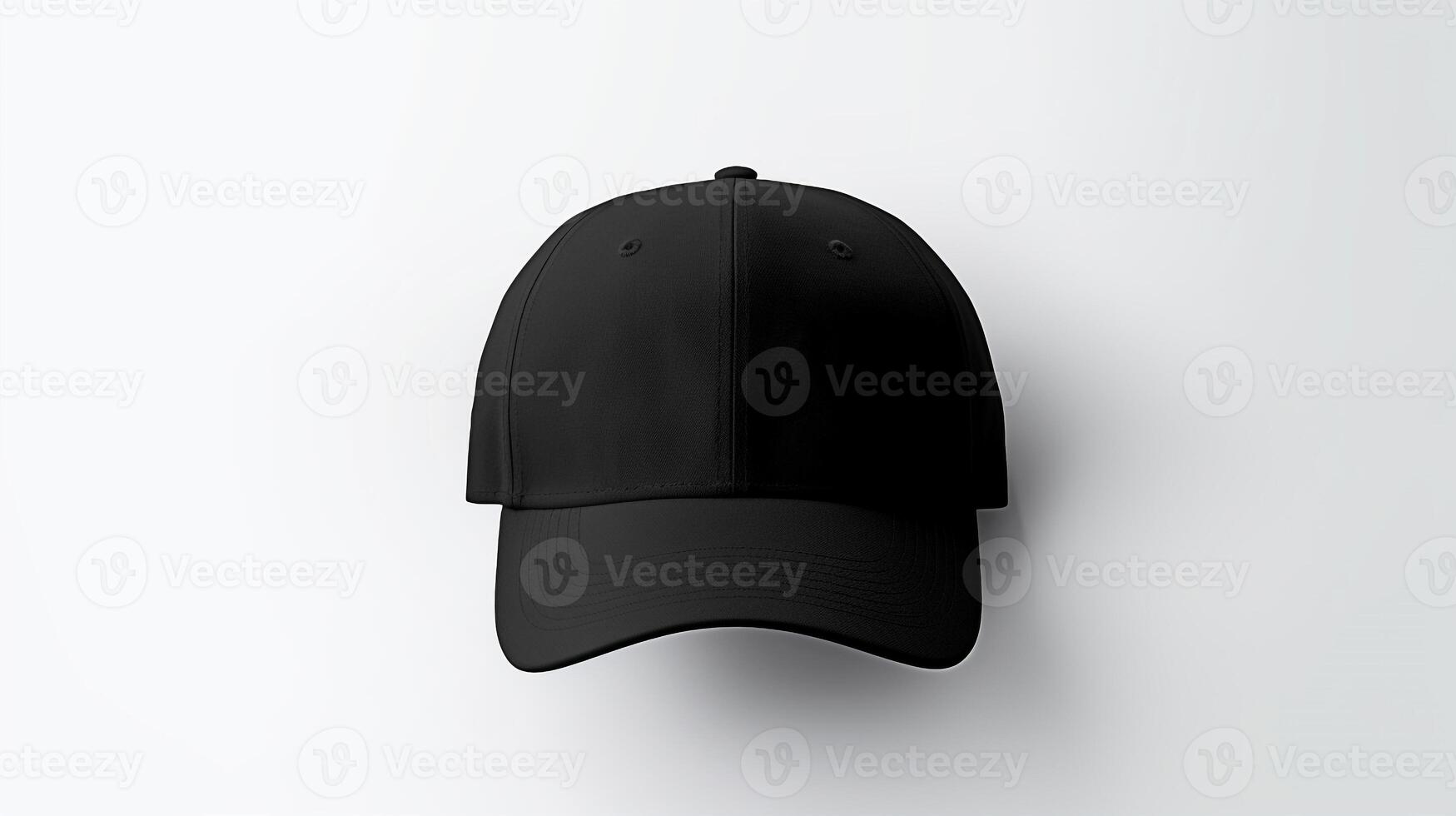 ai généré photo de noir papa casquette isolé sur blanc Contexte. ai généré