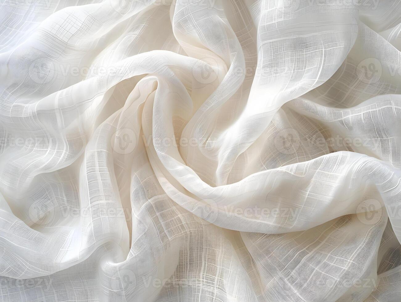 ai généré blanc en tissu texture. haute résolution. ai génératif photo