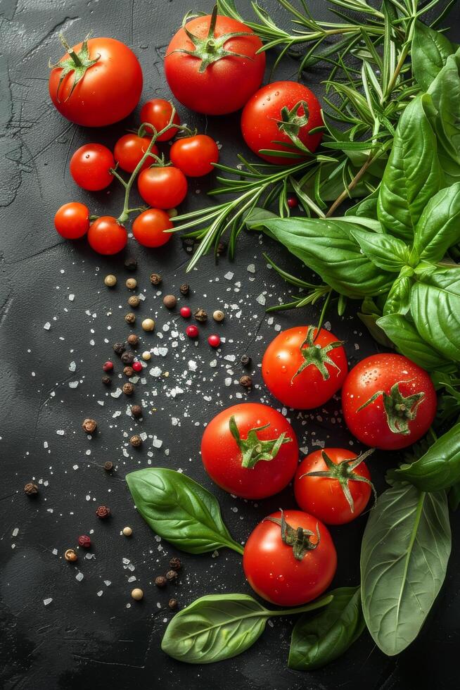 ai généré en bois boîte rempli avec divers des légumes photo