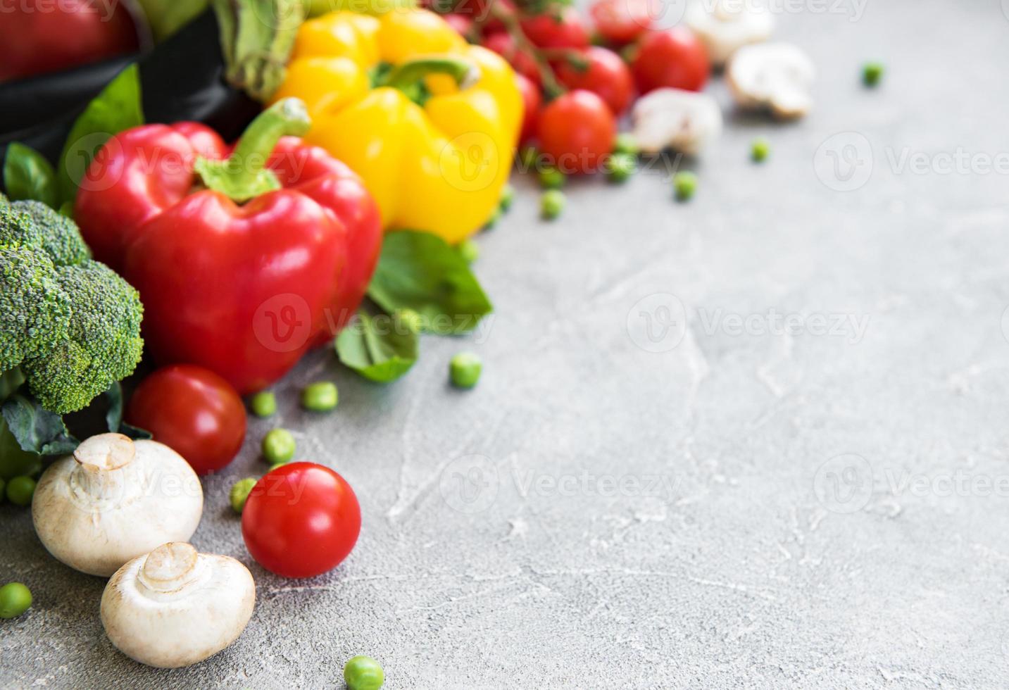 ensemble de légumes photo