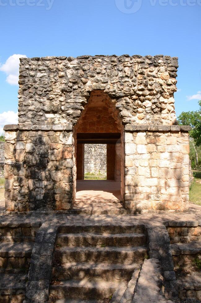 ek balam archéologique site à Mexique photo