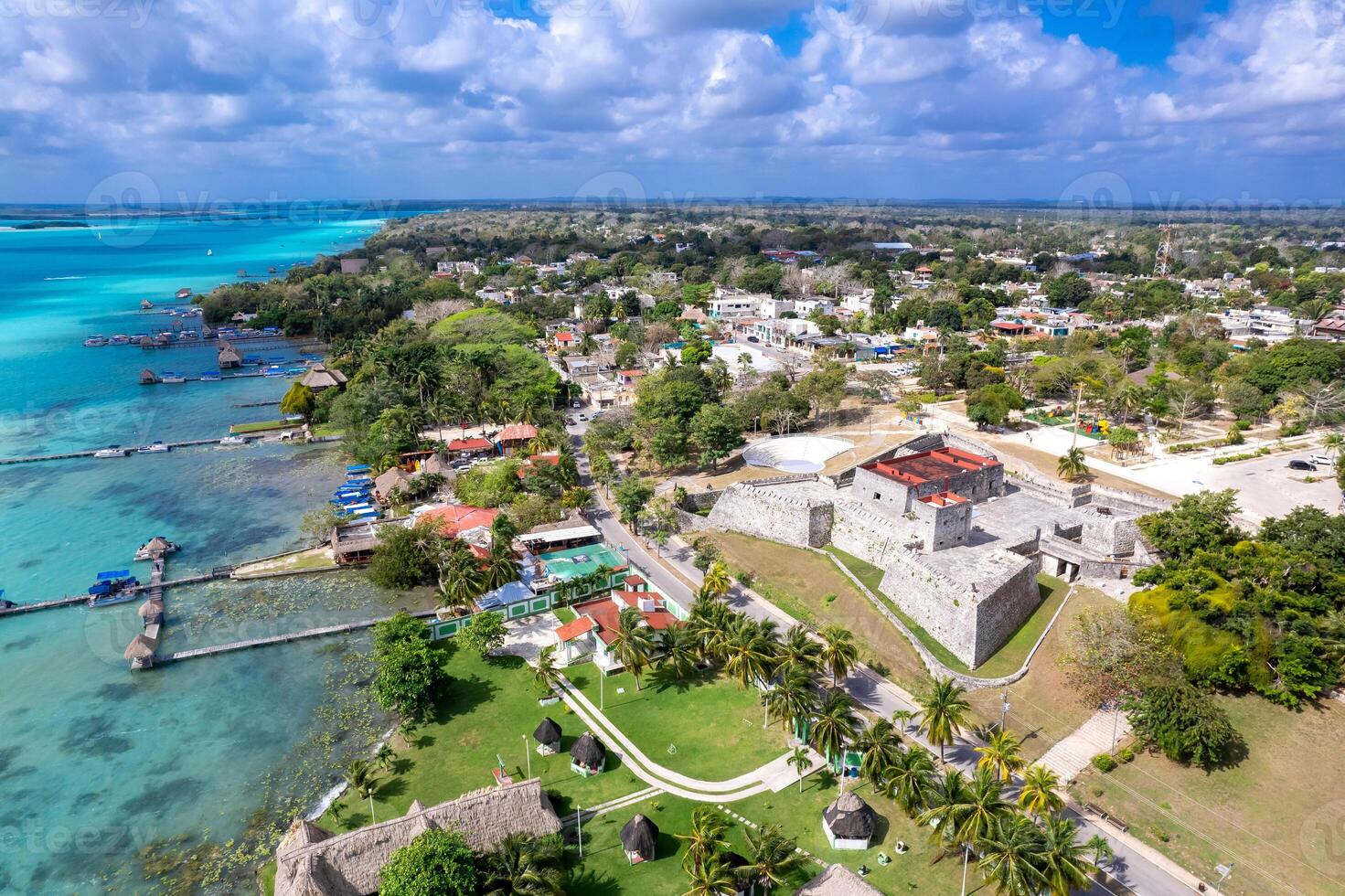 Saint Felipe de bacalar médiéval fort photo