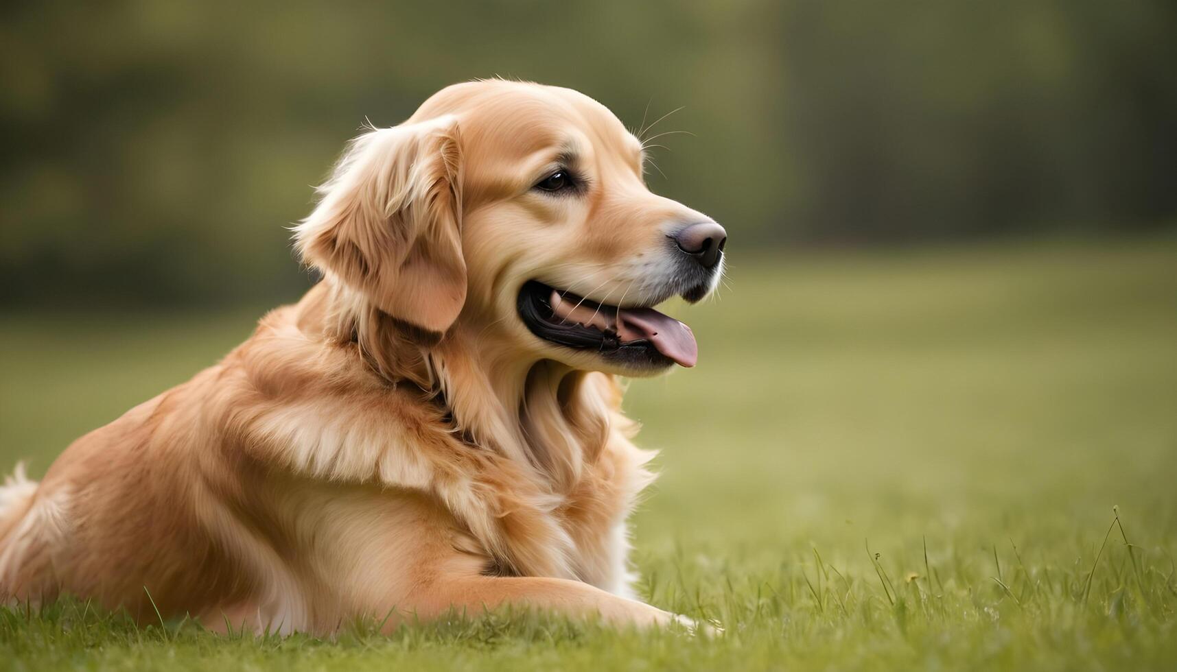 ai généré d'or retriever, chien photographie, animal de compagnie animal photo