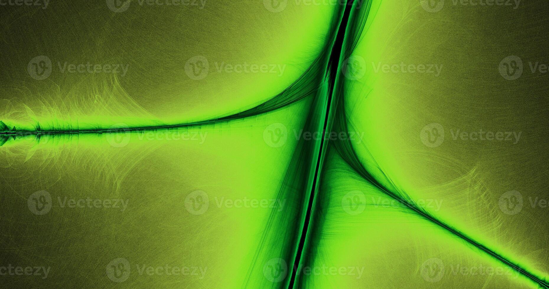 vert abstrait lignes courbes particules Contexte photo