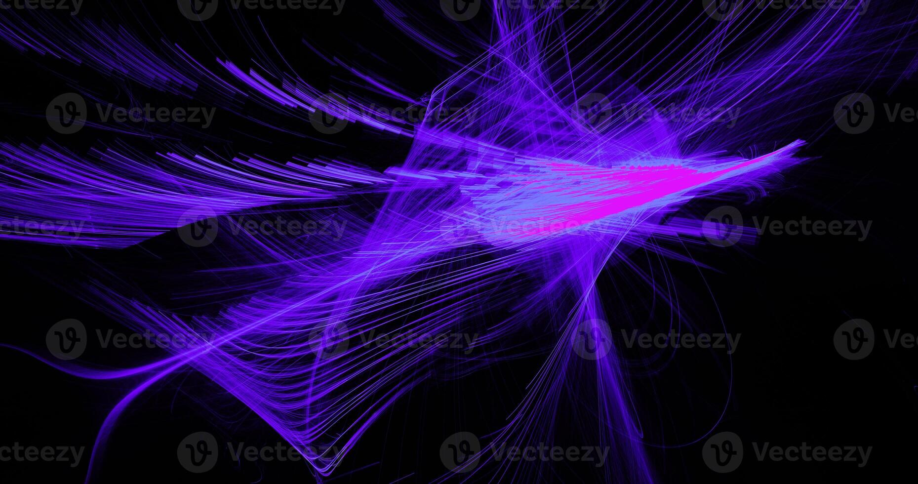 violet bleu rose abstrait lignes courbes particules Contexte photo