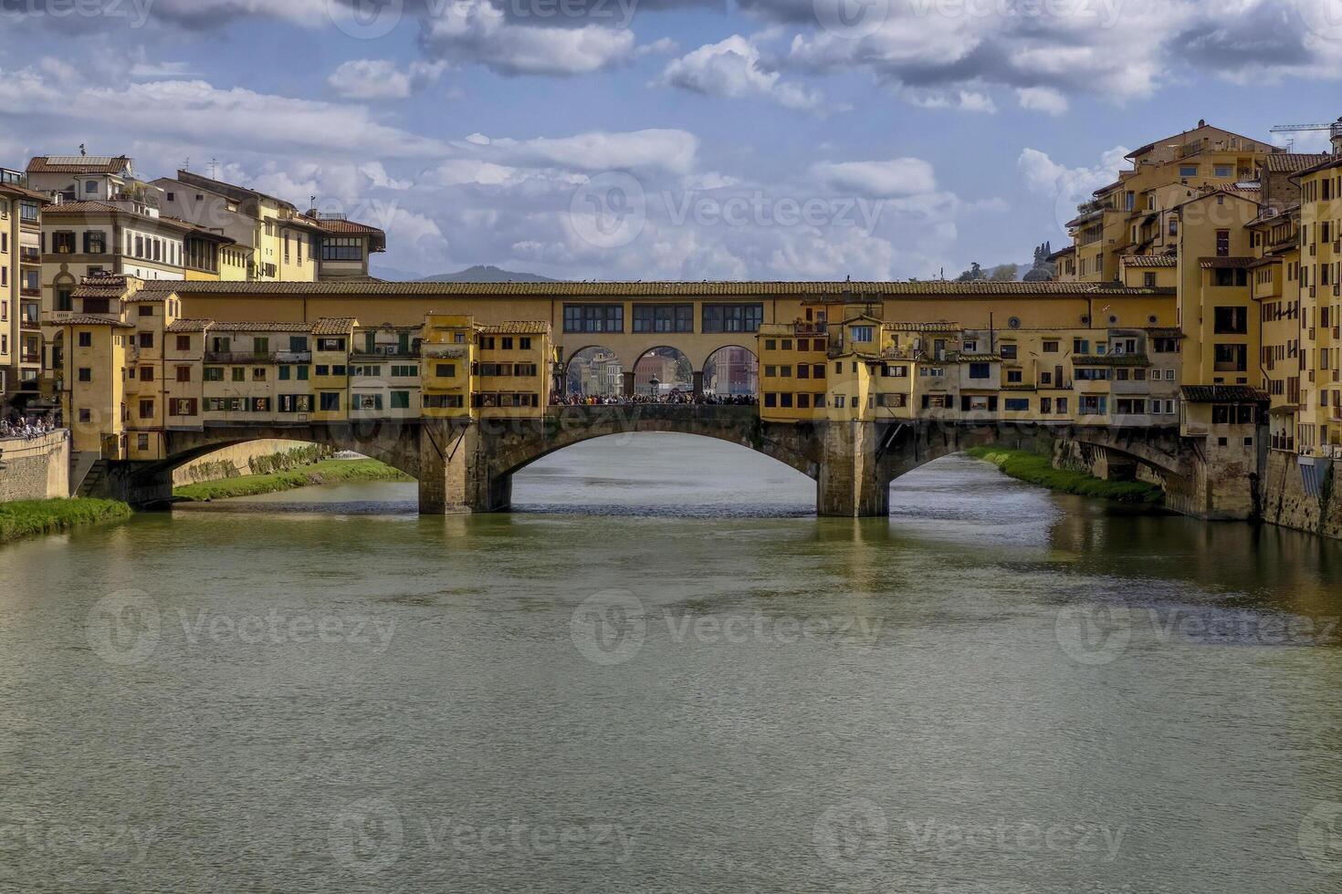 vue de ponte vieux, Florence, Italie photo