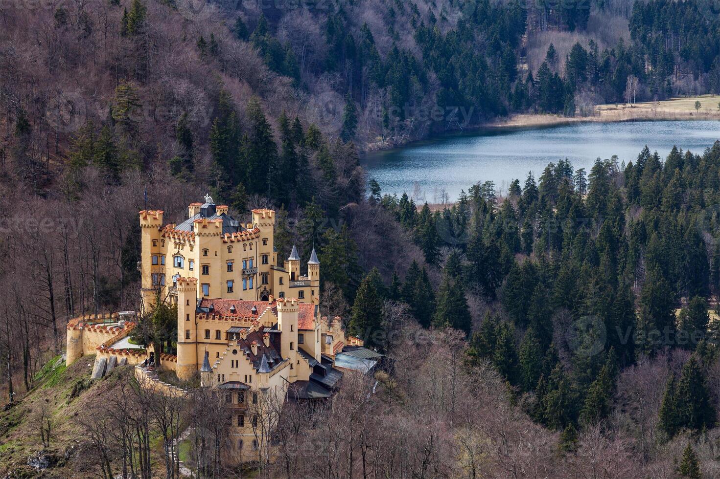 hohenschwangau château, Allemagne photo