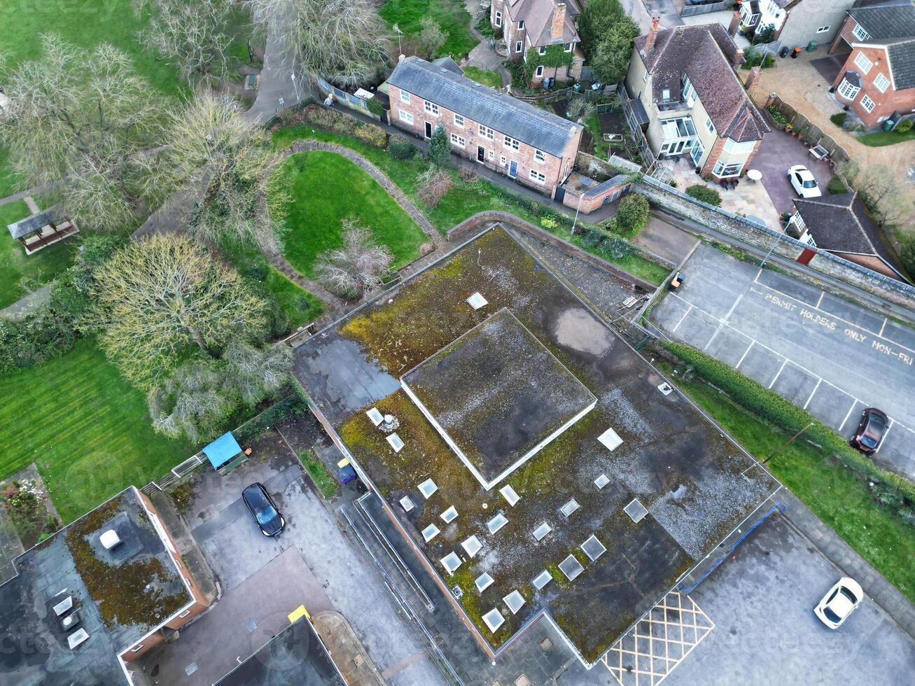 aérien vue de central leighton buse ville de Angleterre génial grande-bretagne. Mars 29, 2024 photo