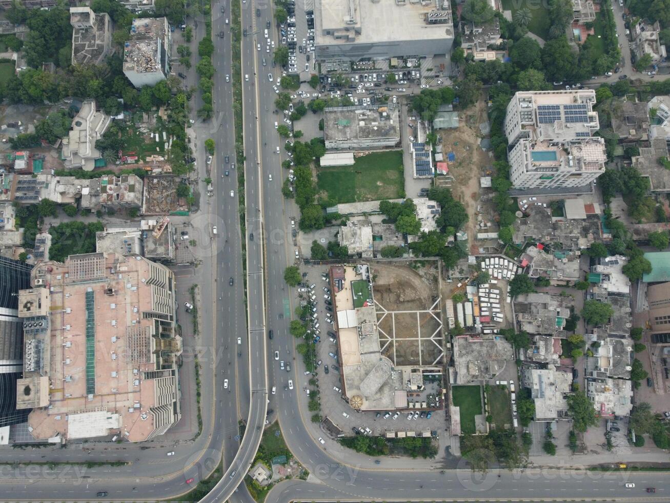 aérien vue de ville lahore dans Pakistan sur 2023-07-16 photo