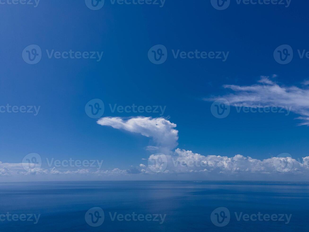 aérien vue de Caraïbes mer dans Cozumel, Mexique photo