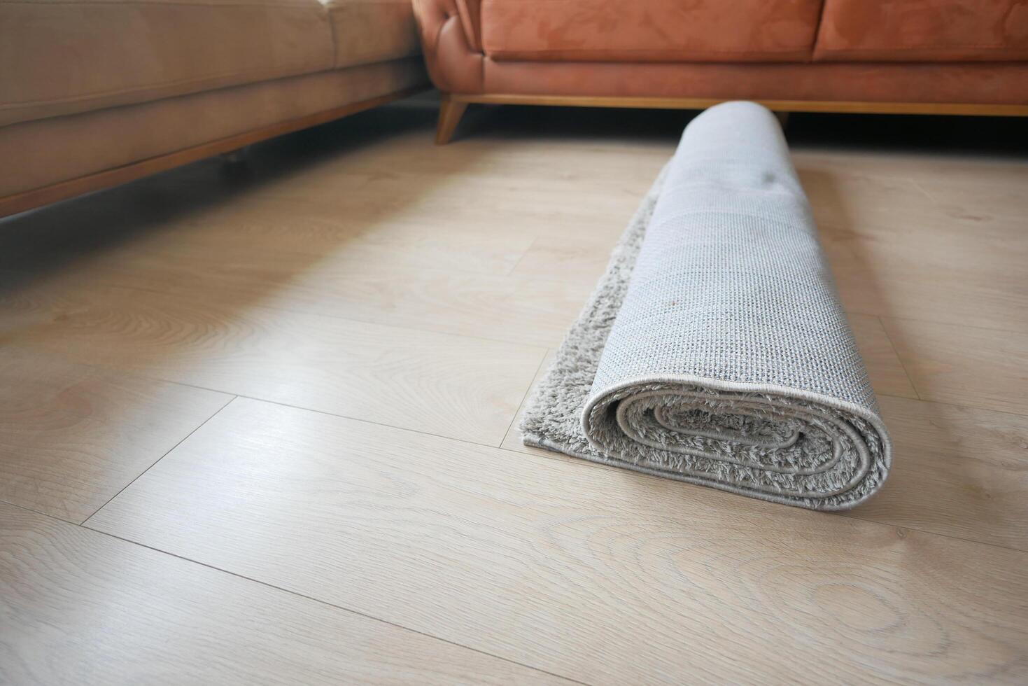 tapis texture Contexte sur en bois sol avec copie espace photo