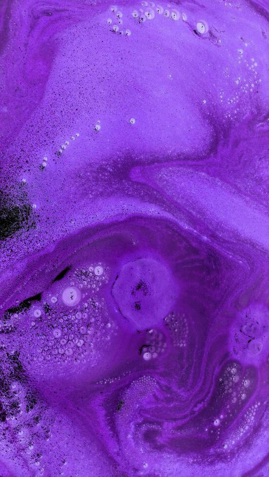 Couleur expériences avec mousse et savon bulles photo