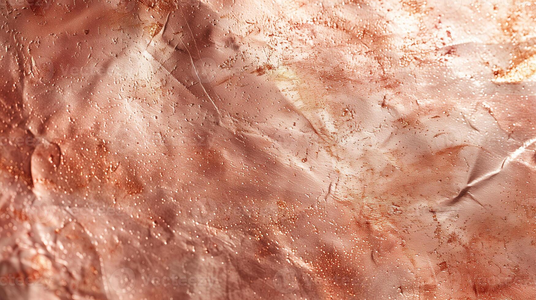 ai généré Rose or métallique papier. album papier, métallique texture, or rose art Contexte. généré par artificiel intelligence. photo