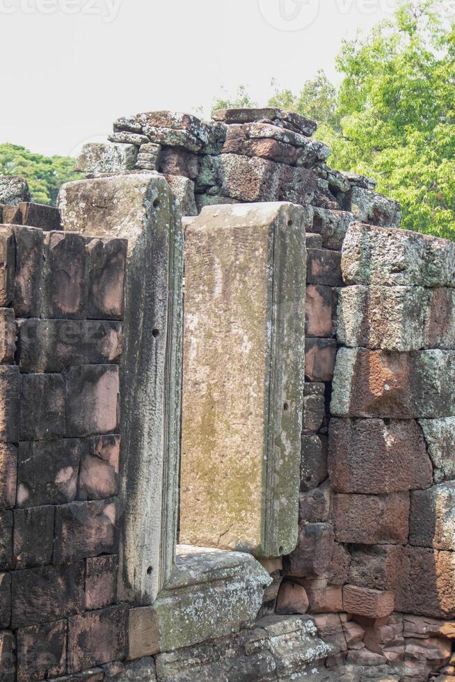 phimai pierre Château ancien à historique parc, phimai district, Nakhon Ratchasima photo