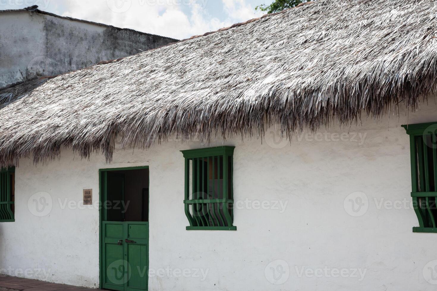 natal maison de le colombien indépendance héroïne policarpe Salavarrieta, aussi connu comme la pola dans sa ville natale le ville de Guaduas. photo