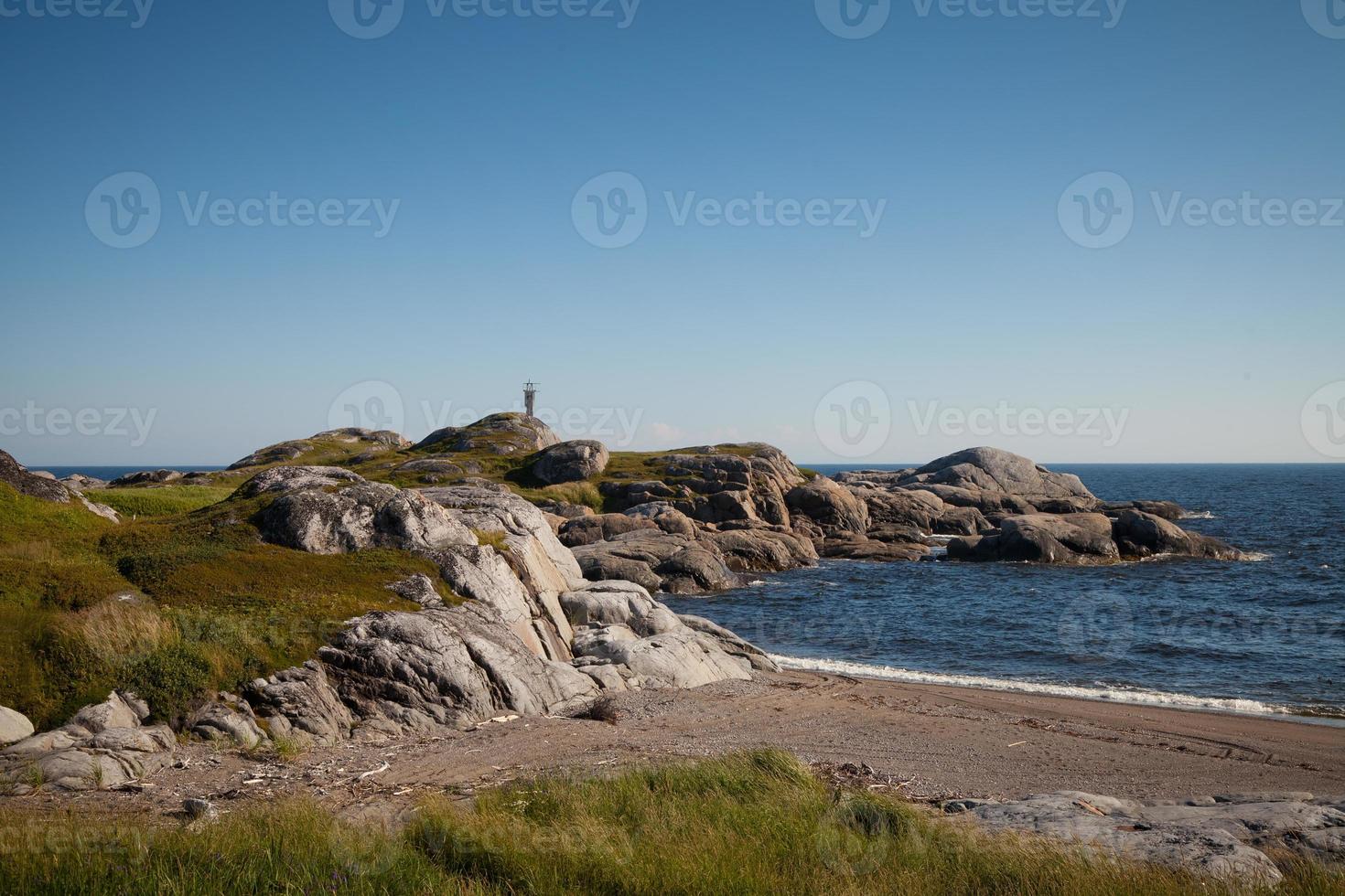 vue sur la falaise photo