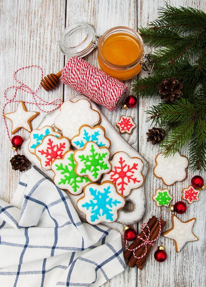 biscuits de Noël au gingembre et au miel photo