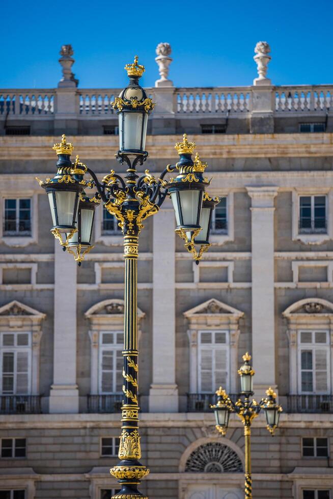 palacio réel - Espagnol Royal palais dans Madrid photo