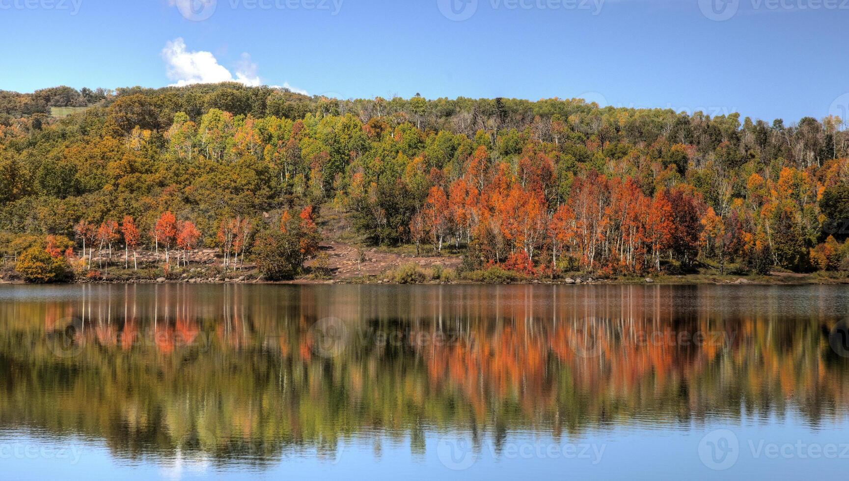 kolob l'automne réflexion photo