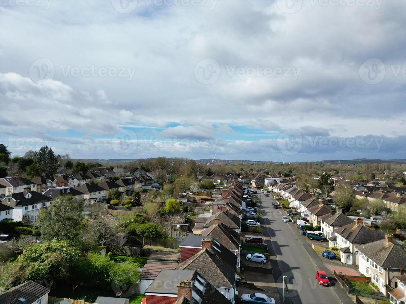 haute angle vue de Britanique historique ville de oxford, l'Oxfordshire, Angleterre uni Royaume. Mars 23, 2024 photo