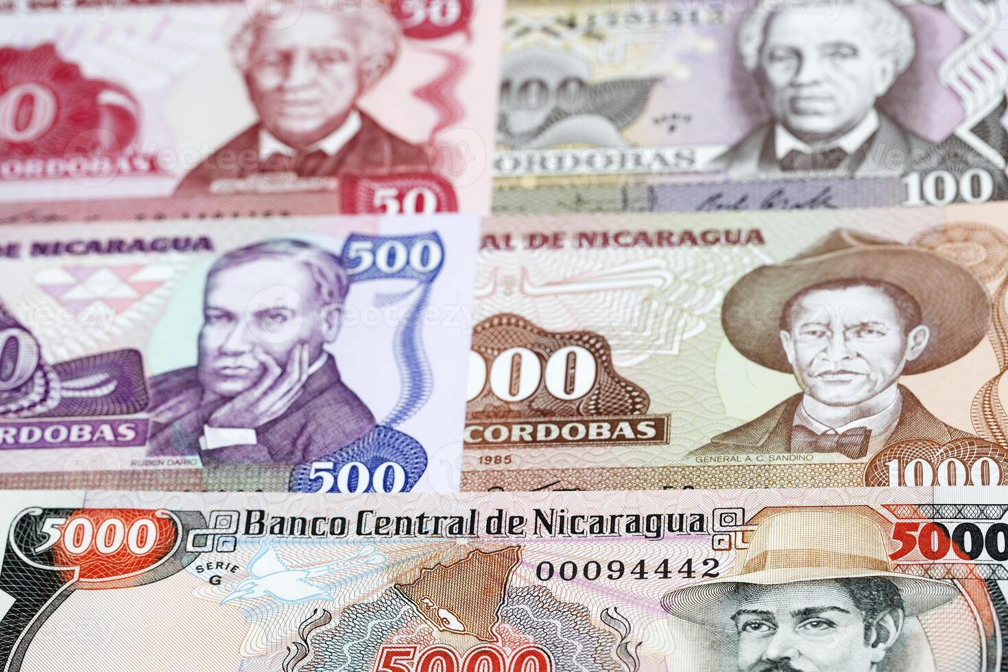 vieux nicaraguayen Cordoue une affaires Contexte photo