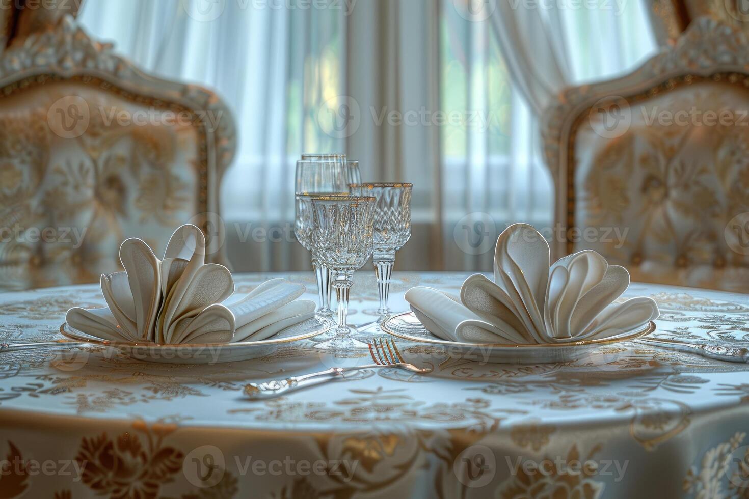 une dîner assiette et coutellerie pour une mariage à une luxe Hôtel La publicité nourriture la photographie photo